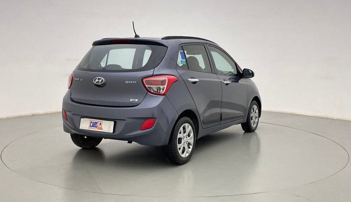 2014 Hyundai Grand i10 SPORTZ 1.2 KAPPA VTVT, Petrol, Manual, 48,233 km, Right Back Diagonal