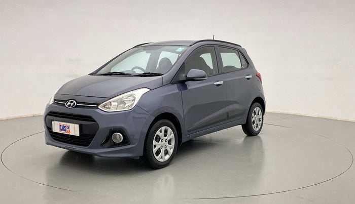 2014 Hyundai Grand i10 SPORTZ 1.2 KAPPA VTVT, Petrol, Manual, 48,233 km, Left Front Diagonal