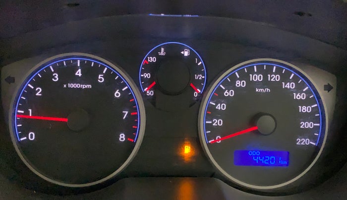 2013 Hyundai i20 SPORTZ 1.2, Petrol, Manual, 44,201 km, Odometer Image
