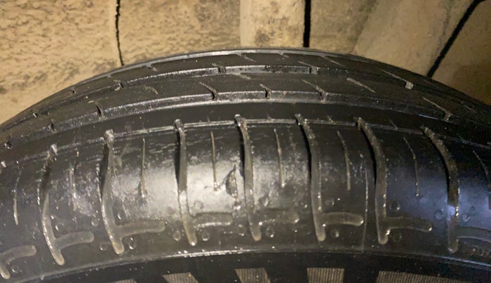 2021 Hyundai GRAND I10 NIOS SPORTZ AMT 1.2 KAPPA VTVT, Petrol, Automatic, 13,232 km, Left Rear Tyre Tread