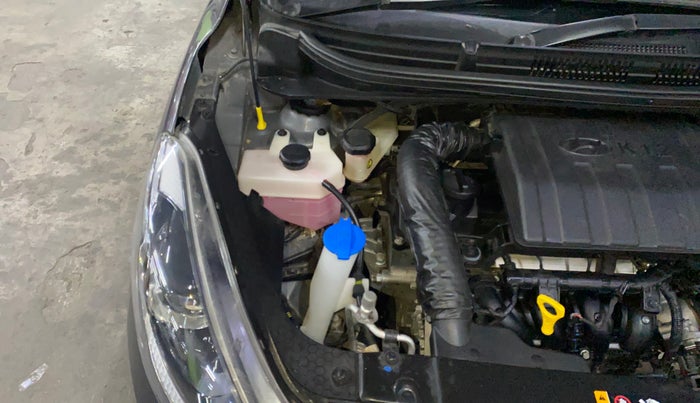 2021 Hyundai GRAND I10 NIOS SPORTZ AMT 1.2 KAPPA VTVT, Petrol, Automatic, 13,232 km, Engine View - Right