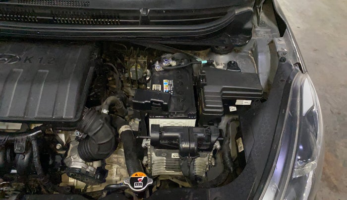 2021 Hyundai GRAND I10 NIOS SPORTZ AMT 1.2 KAPPA VTVT, Petrol, Automatic, 13,232 km, Engine View - Left