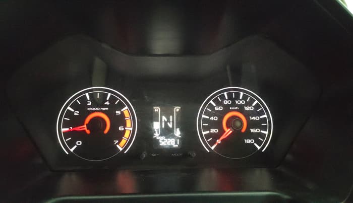 2016 Mahindra Kuv100 K2 6 STR, Petrol, Manual, 52,274 km, Odometer Image