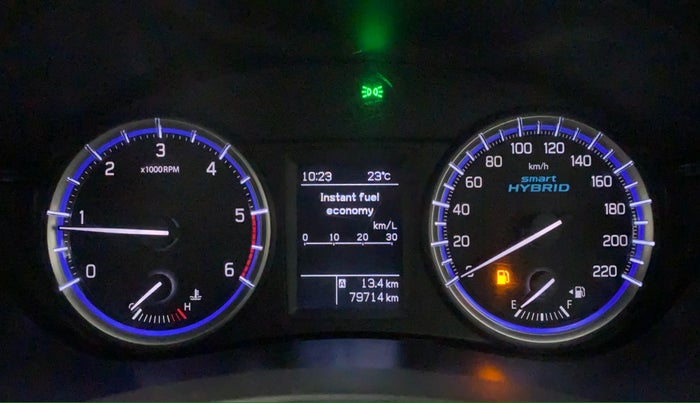 2018 Maruti S Cross ZETA 1.3, Diesel, Manual, 79,492 km, Odometer Image