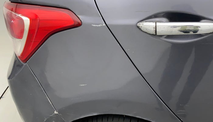 2016 Hyundai Grand i10 SPORTZ 1.2 KAPPA VTVT, Petrol, Manual, 35,432 km, Right quarter panel - Slightly dented