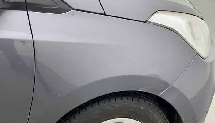 2016 Hyundai Grand i10 SPORTZ 1.2 KAPPA VTVT, Petrol, Manual, 35,432 km, Right fender - Slightly dented