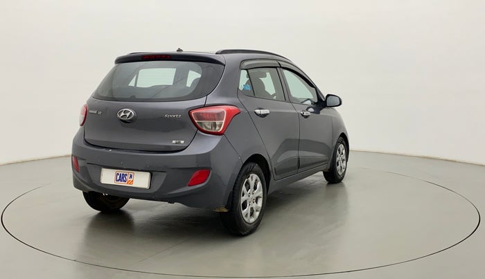 2016 Hyundai Grand i10 SPORTZ 1.2 KAPPA VTVT, Petrol, Manual, 35,432 km, Right Back Diagonal