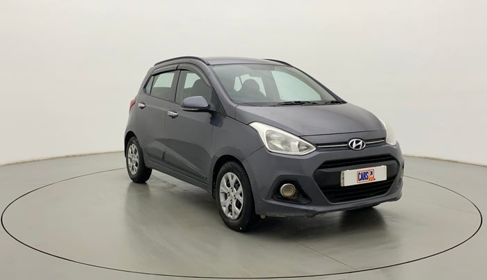 2016 Hyundai Grand i10 SPORTZ 1.2 KAPPA VTVT, Petrol, Manual, 35,432 km, Right Front Diagonal