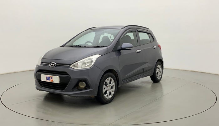2016 Hyundai Grand i10 SPORTZ 1.2 KAPPA VTVT, Petrol, Manual, 35,432 km, Left Front Diagonal
