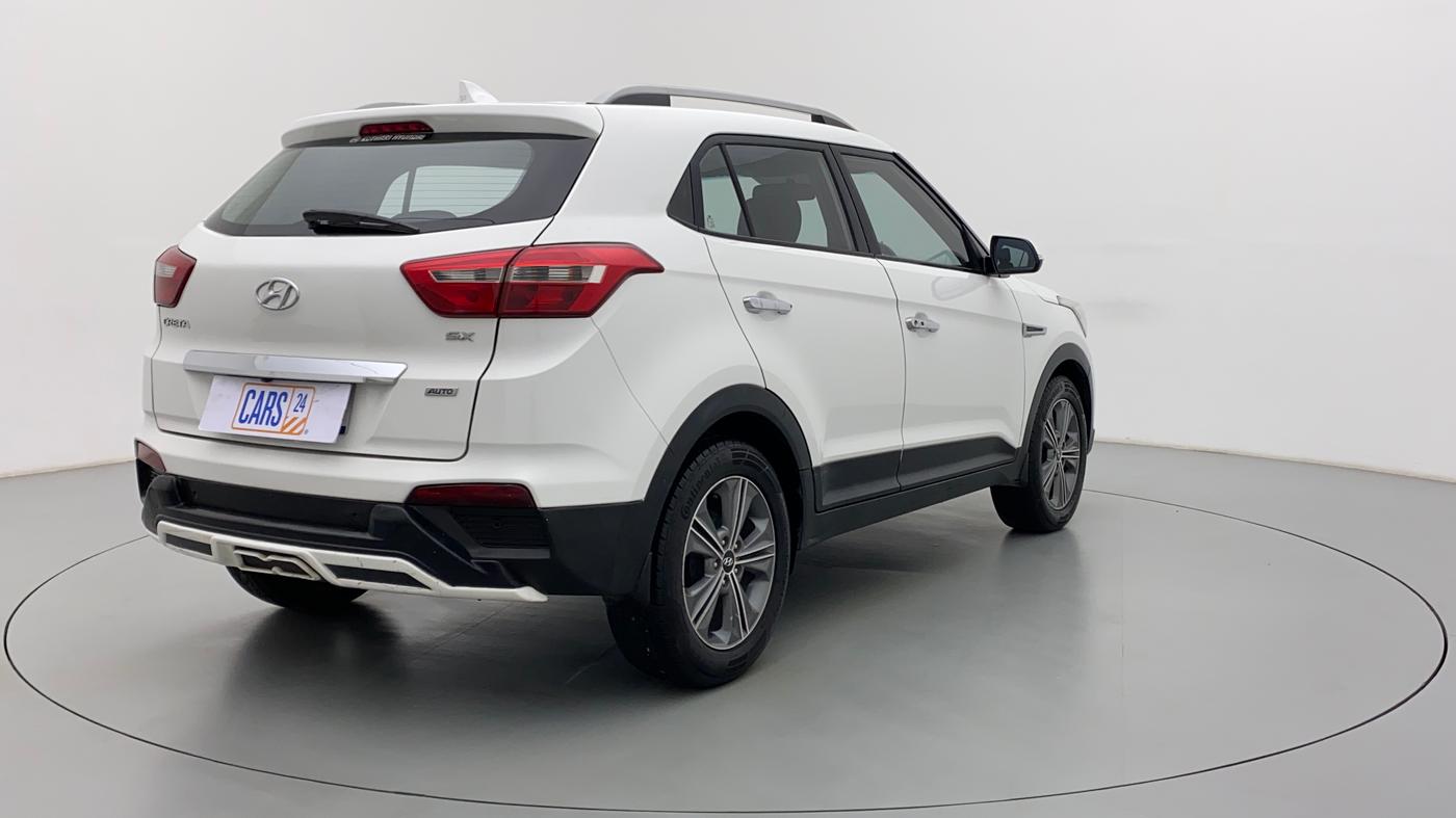 2016 Hyundai Creta 1.6 SX PLUS AUTO PETROL, Petrol, Automatic, 88,343 km, Right Back Diagonal