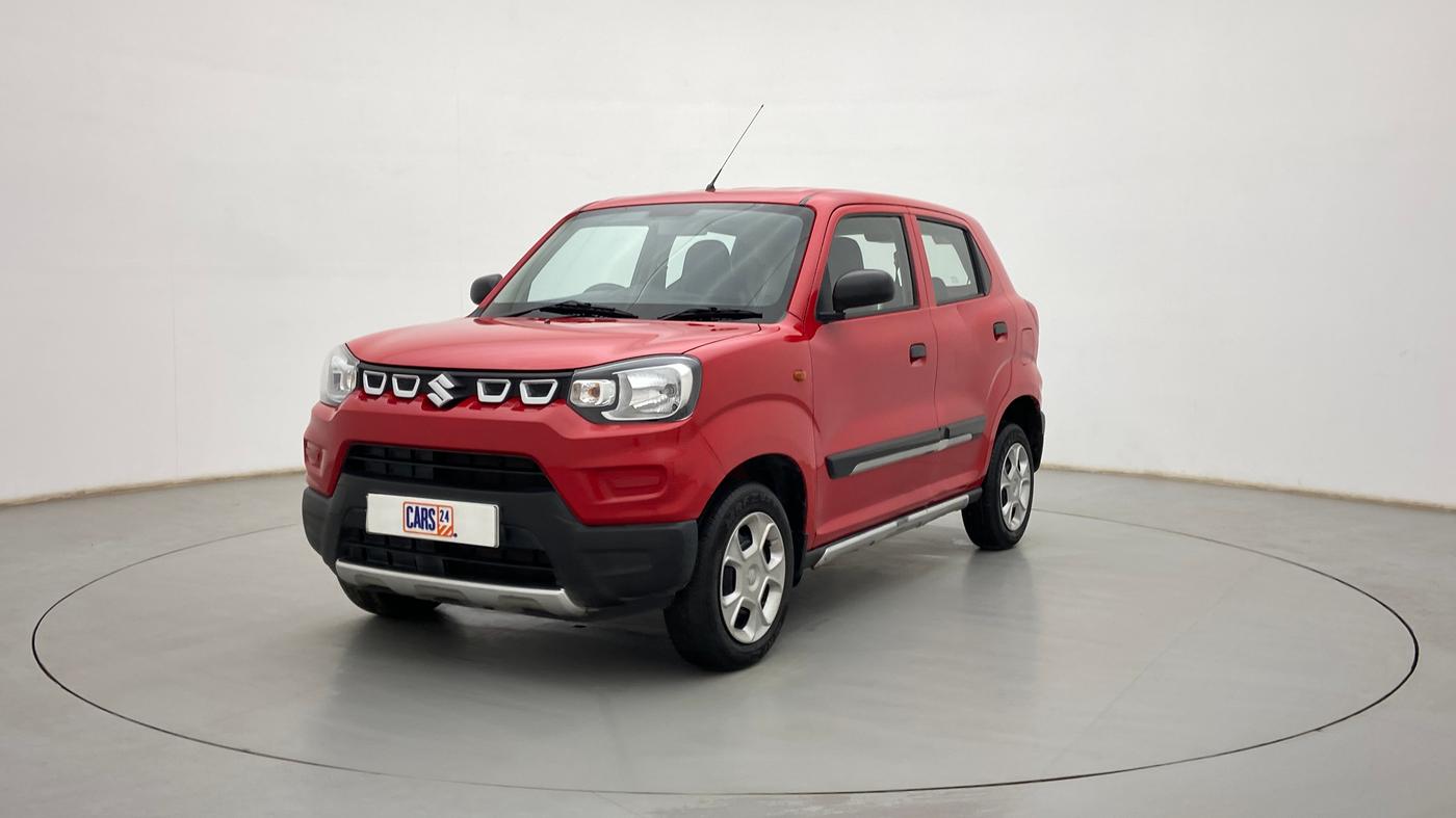 2020 Maruti S PRESSO VXI CNG, CNG, Manual, 39,998 km, Left Front Diagonal