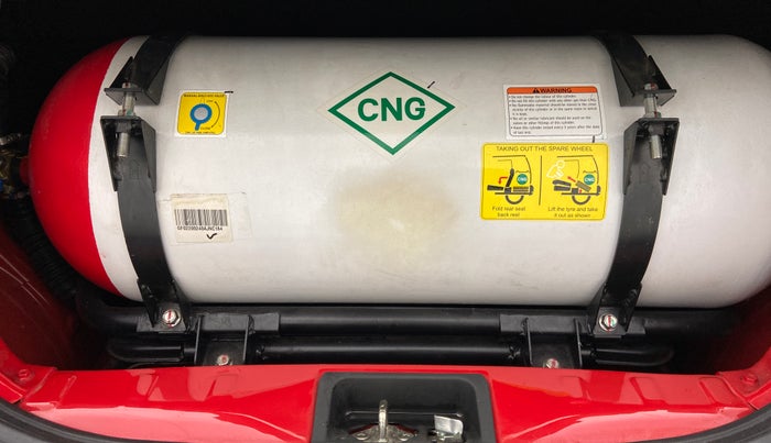 2020 Maruti S PRESSO VXI CNG, CNG, Manual, 39,998 km, Boot Inside