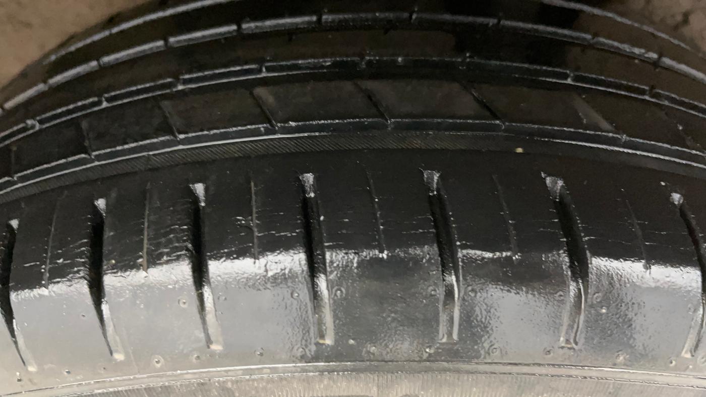 2020 Toyota Glanza G, Petrol, Manual, 57,041 km, Left Rear Tyre Tread