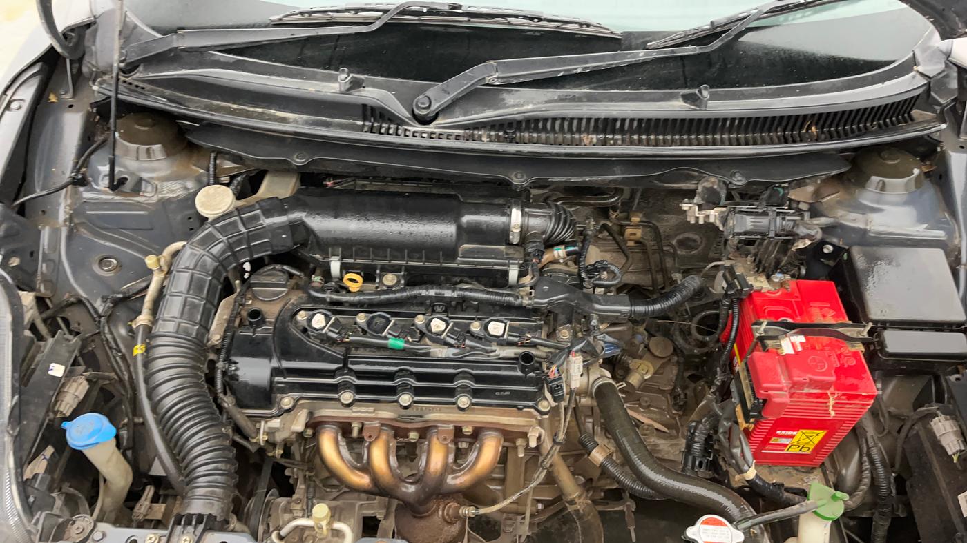 2020 Toyota Glanza G, Petrol, Manual, 57,041 km, Engine View