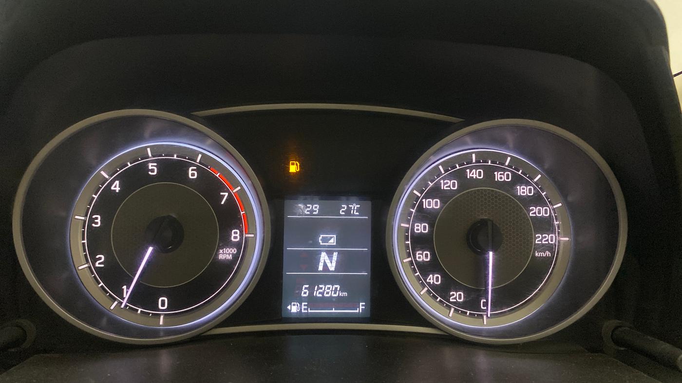 2022 Maruti Dzire ZXI AMT, Petrol, Automatic, 61,280 km, Odometer Image