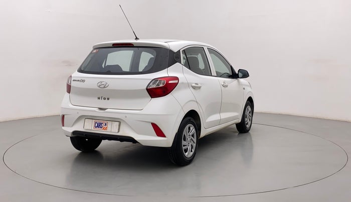 2019 Hyundai GRAND I10 NIOS MAGNA AMT 1.2 KAPPA VTVT, Petrol, Automatic, 3,618 km, Right Back Diagonal