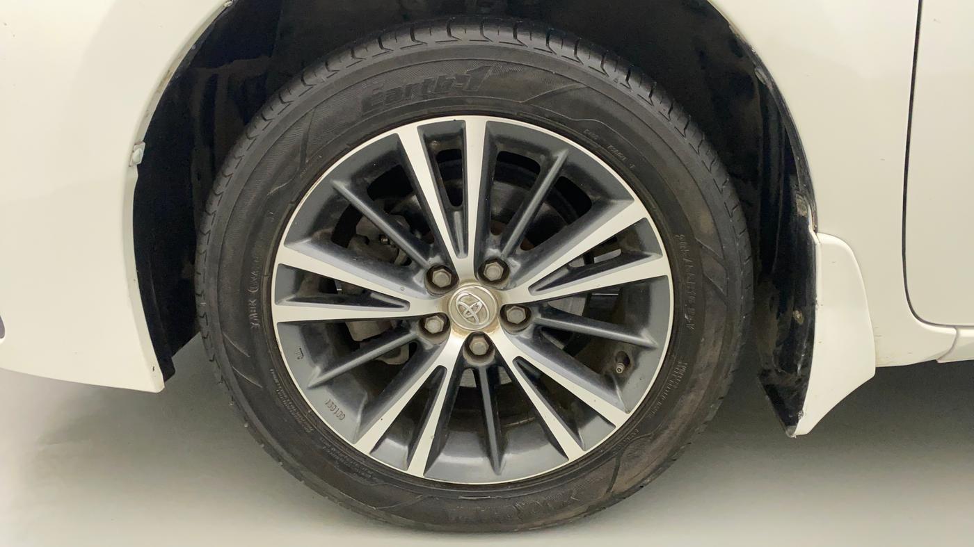 2018 Toyota Corolla Altis VL CVT PETROL, Petrol, Automatic, 77,581 km, Left Front Wheel