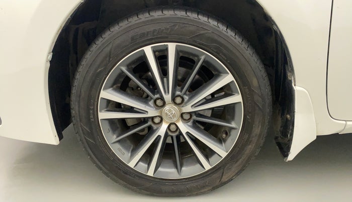 2018 Toyota Corolla Altis VL CVT PETROL, Petrol, Automatic, 77,581 km, Left Front Wheel