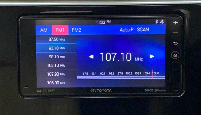 2018 Toyota Corolla Altis VL CVT PETROL, Petrol, Automatic, 77,581 km, Infotainment System