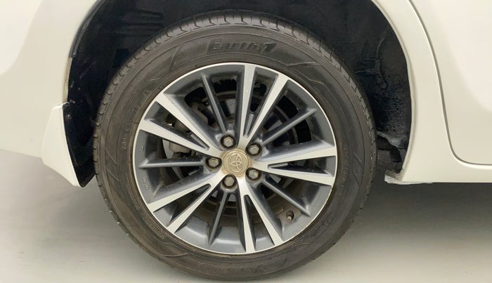 2018 Toyota Corolla Altis VL CVT PETROL, Petrol, Automatic, 77,581 km, Right Rear Wheel
