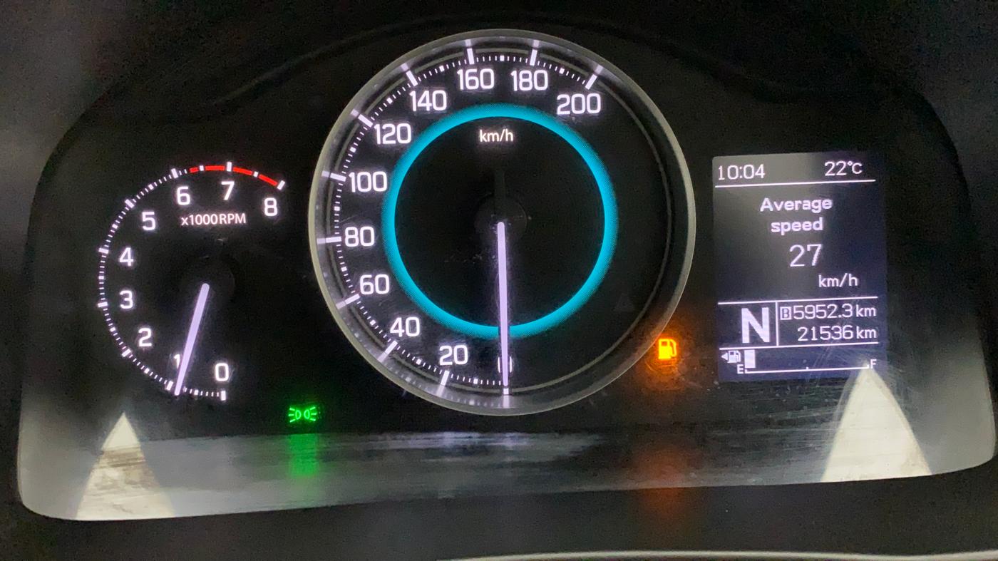 2017 Maruti IGNIS DELTA 1.2 AMT, Petrol, Automatic, 21,536 km, Odometer Image