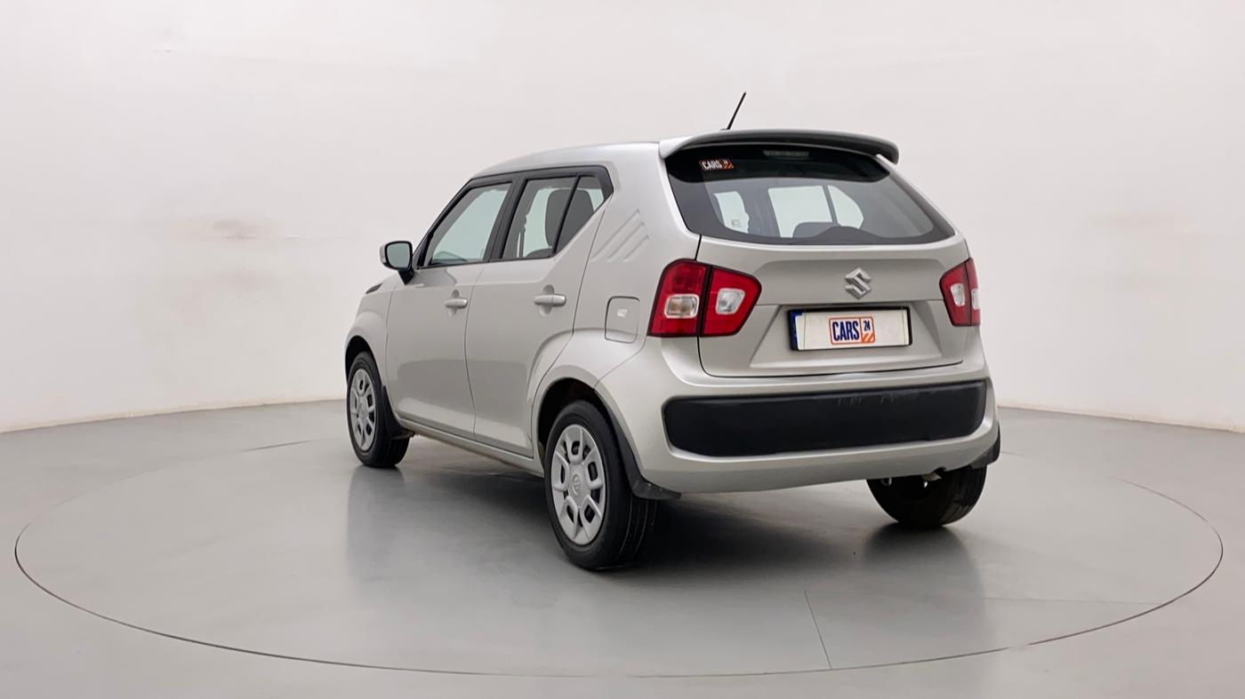 2017 Maruti IGNIS DELTA 1.2 AMT, Petrol, Automatic, 21,536 km, Left Back Diagonal