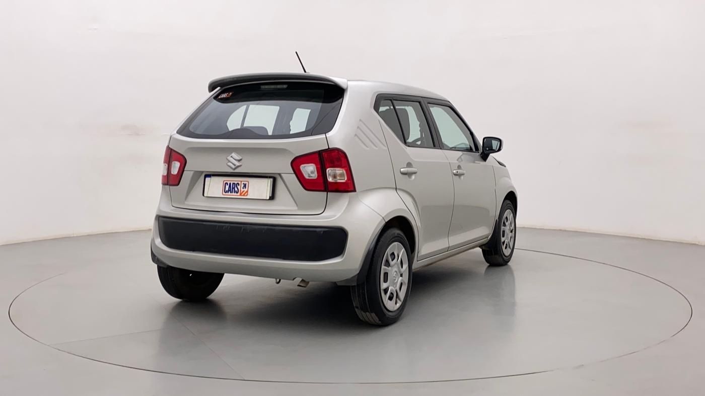 2017 Maruti IGNIS DELTA 1.2 AMT, Petrol, Automatic, 21,536 km, Right Back Diagonal