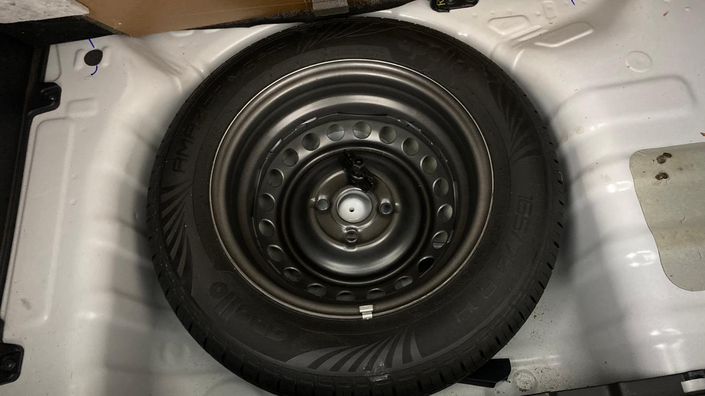 2024 Hyundai EXTER EX 1.2 MT, Petrol, Manual, 5,653 km, Spare Tyre