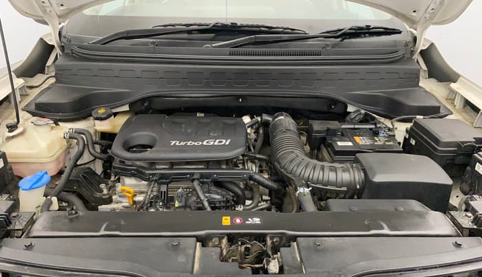 2023 KIA SONET HTK PLUS 1.0 IMT, Petrol, Manual, 9,341 km, Engine View