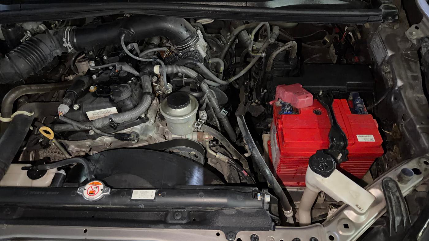 2019 Toyota Innova Crysta 2.7 GX AT 7 STR, Petrol, Automatic, 37,755 km, Engine View - Left
