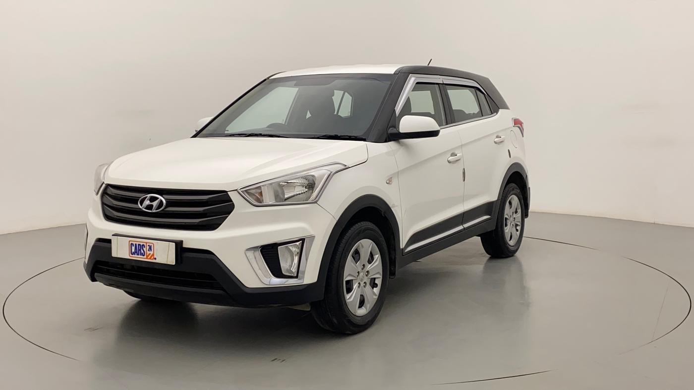 2016 Hyundai Creta SX PLUS 1.6 PETROL, Petrol, Manual, 82,041 km, Left Front Diagonal