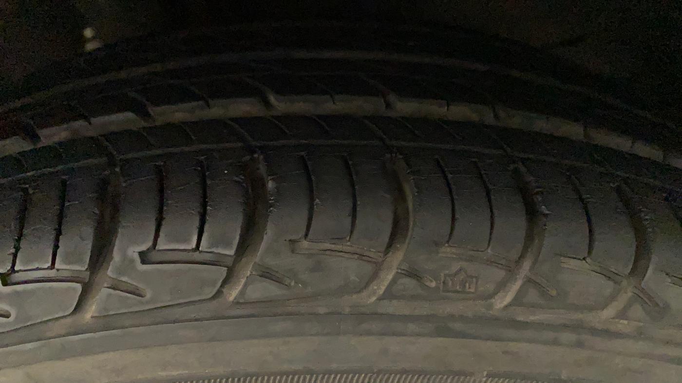 2018 Maruti Baleno DELTA CVT PETROL 1.2, Petrol, Automatic, 7,120 km, Left Front Tyre Tread