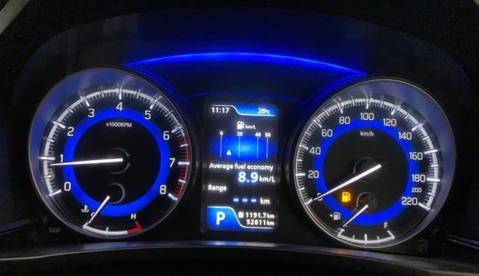 2021 Maruti Baleno ZETA CVT PETROL 1.2, Petrol, Automatic, 52,603 km, Odometer Image