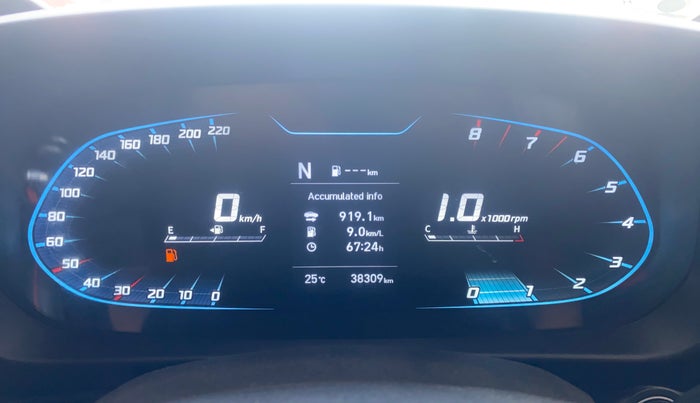 2022 Hyundai NEW I20 N LINE N8 1.0 TURBO GDI IMT, Petrol, Manual, 38,276 km, Odometer Image