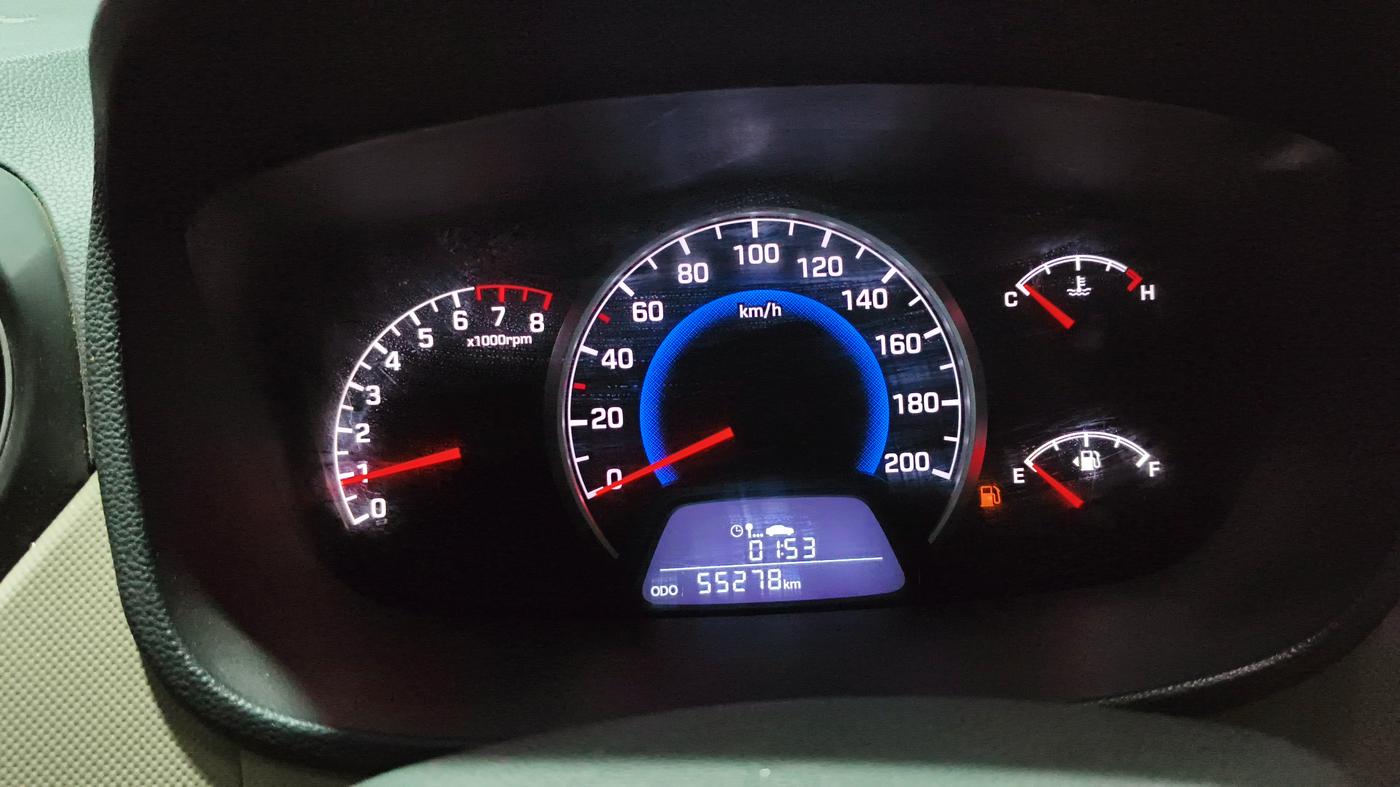 2019 Hyundai Grand i10 SPORTZ 1.2 KAPPA VTVT, CNG, Manual, 55,270 km, Odometer Image