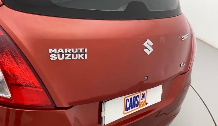 2012 Maruti Swift VDI, Diesel, Manual, 50,018 km, Dicky (Boot door) - Slightly dented