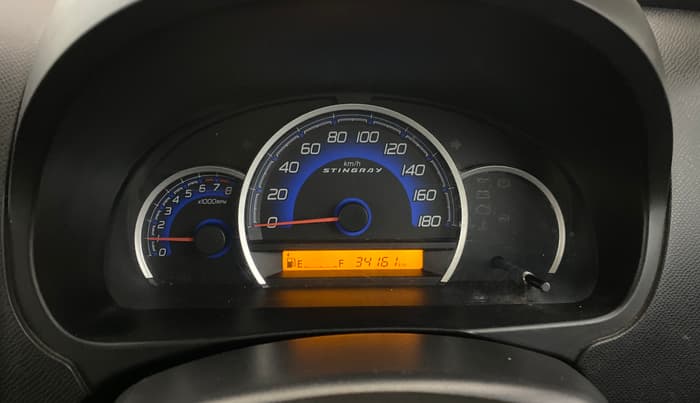 2014 Maruti Wagon R Stingray VXI, Petrol, Manual, 34,159 km, Odometer Image