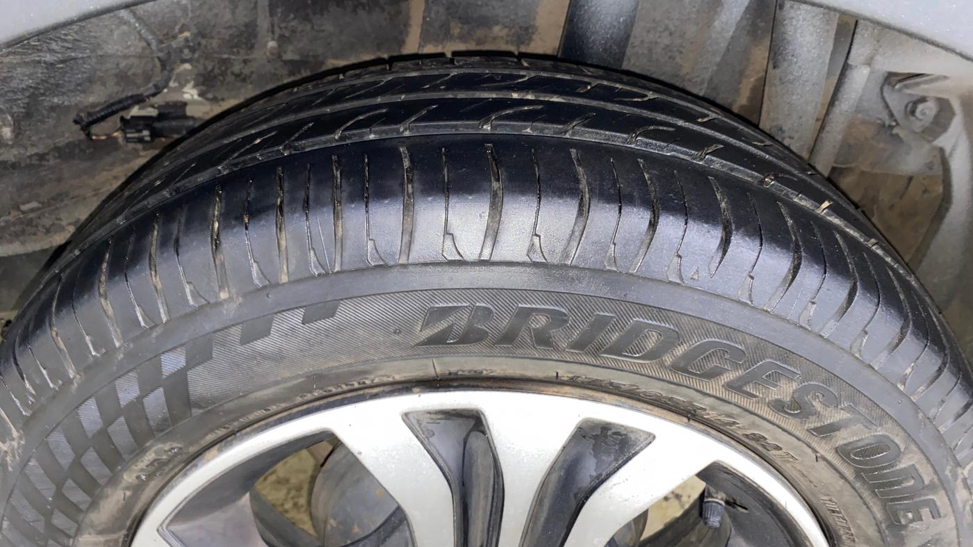 2020 Tata Tiago XZ PETROL, Petrol, Manual, 75,992 km, Left Rear Tyre Tread