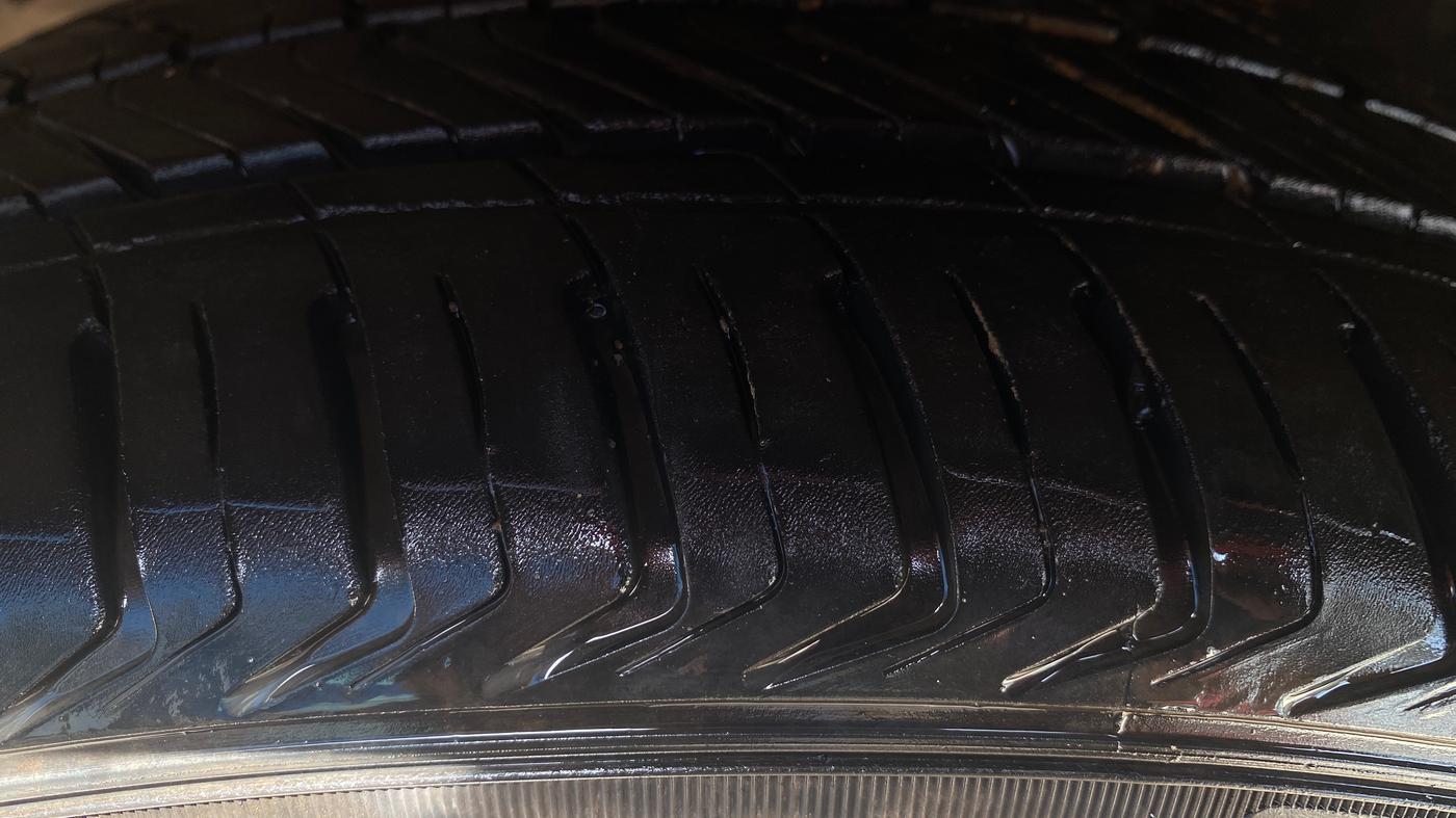 2022 Tata Tiago XZA PLUS PETROL, Petrol, Automatic, 45,968 km, Left Front Tyre Tread