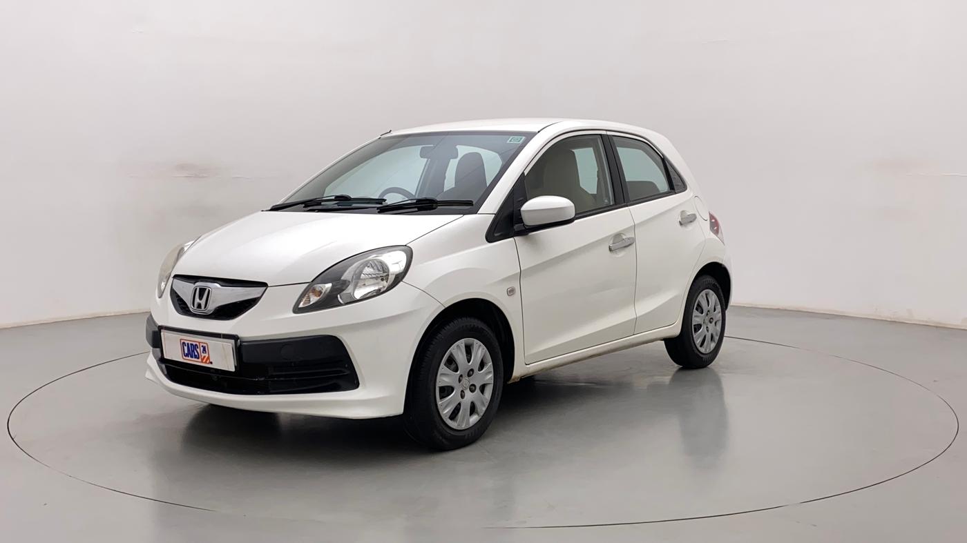 2012 Honda Brio S MT, Petrol, Manual, 53,985 km, Left Front Diagonal