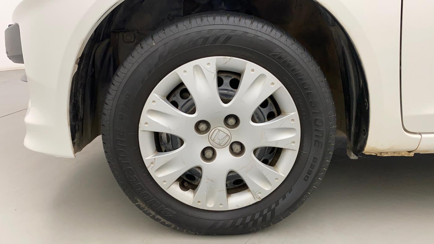 2012 Honda Brio S MT, Petrol, Manual, 53,985 km, Left Front Wheel