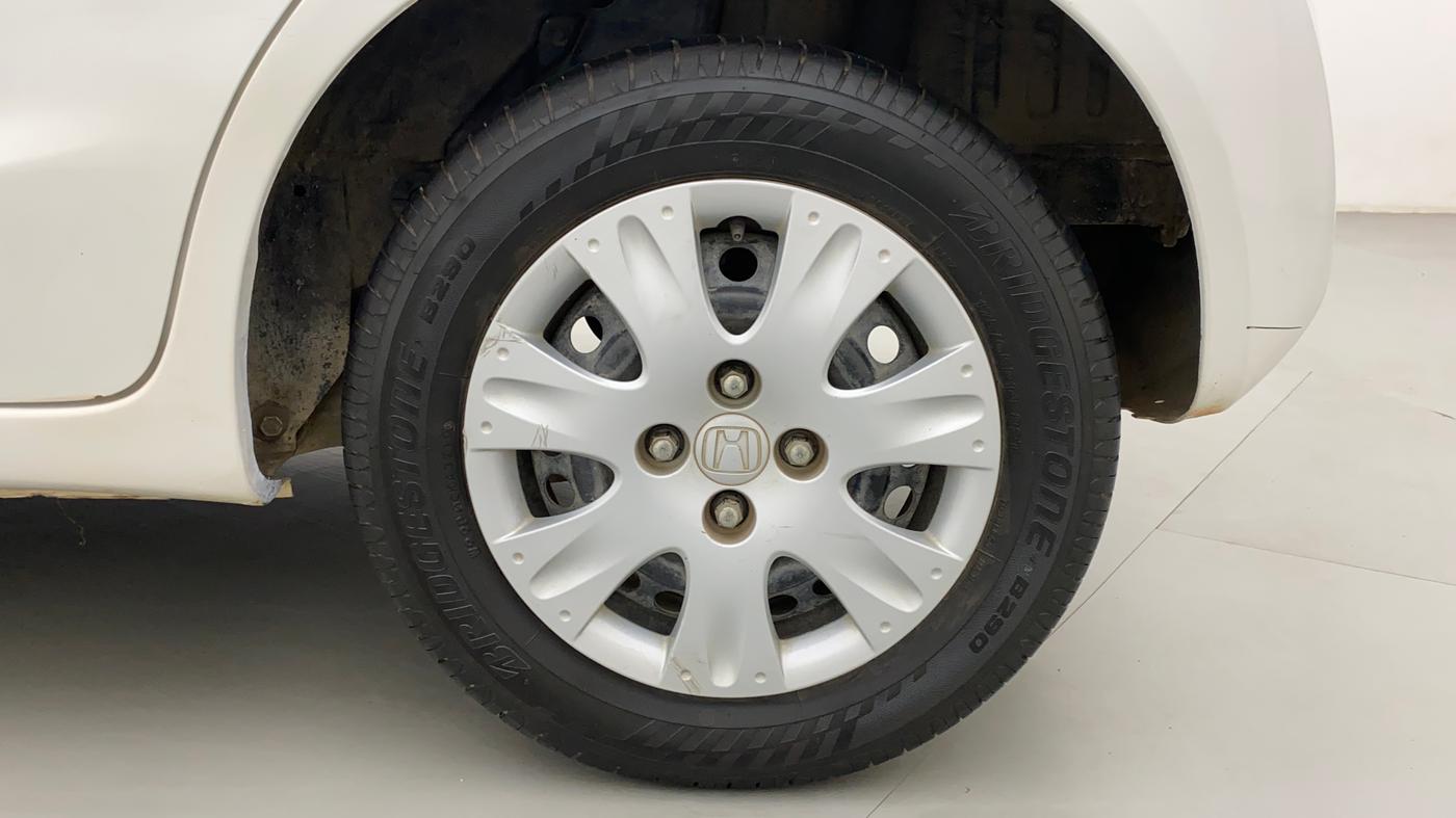 2012 Honda Brio S MT, Petrol, Manual, 53,985 km, Left Rear Wheel
