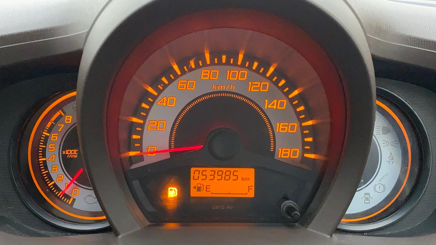 2012 Honda Brio S MT, Petrol, Manual, 53,985 km, Odometer Image
