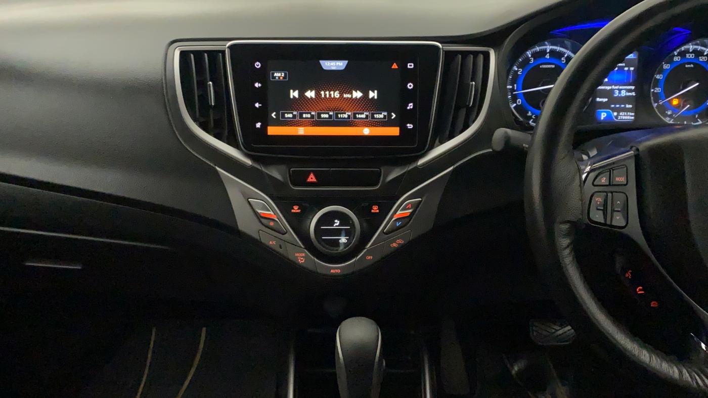 2021 Maruti Baleno ZETA CVT PETROL 1.2, Petrol, Automatic, 27,866 km, Air Conditioner