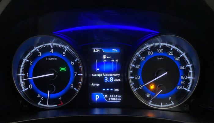 2021 Maruti Baleno ZETA CVT PETROL 1.2, Petrol, Automatic, 27,866 km, Odometer Image
