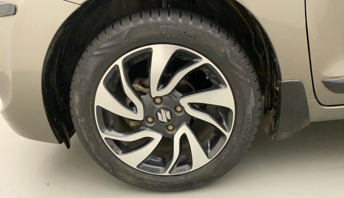 2021 Maruti Baleno ZETA CVT PETROL 1.2, Petrol, Automatic, 27,866 km, Left Front Wheel