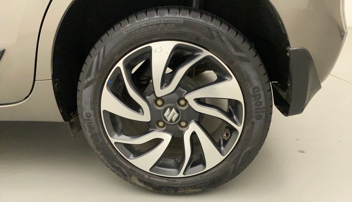 2021 Maruti Baleno ZETA CVT PETROL 1.2, Petrol, Automatic, 27,866 km, Left Rear Wheel