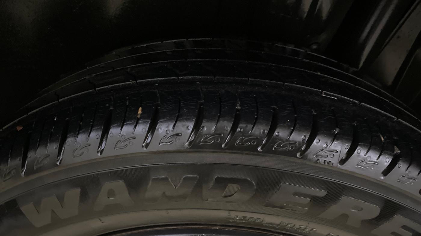 2021 Maruti Vitara Brezza VXI, Petrol, Manual, 38,673 km, Left Rear Tyre Tread