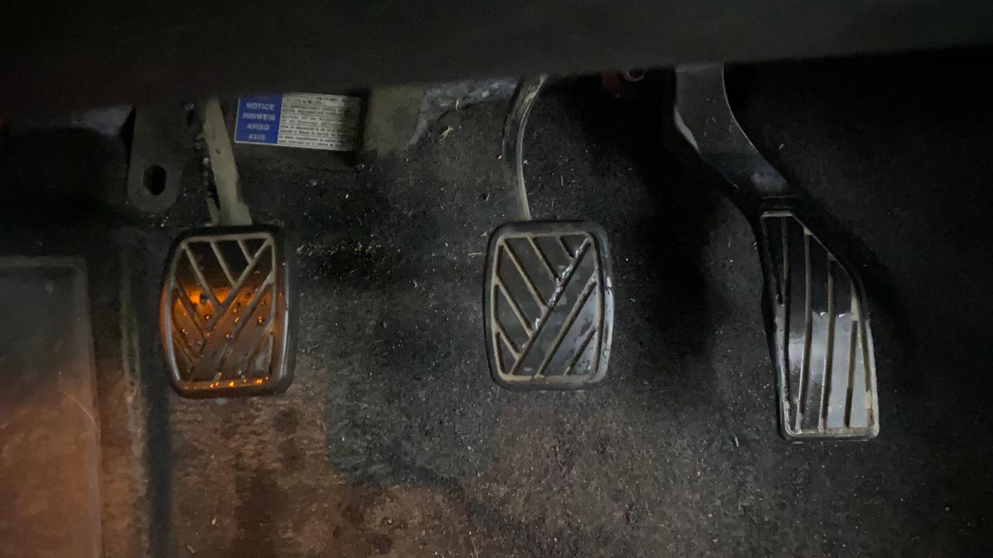 2021 Maruti Vitara Brezza VXI, Petrol, Manual, 38,673 km, Pedals