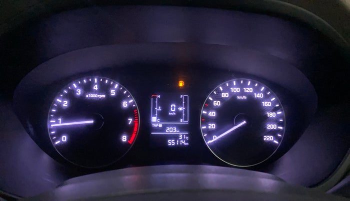 2016 Hyundai Elite i20 SPORTZ 1.2, Petrol, Manual, 55,094 km, Odometer Image